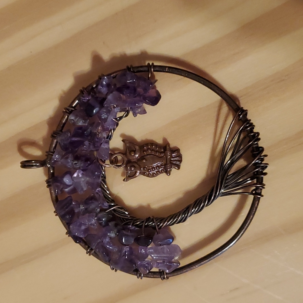 Amethyst tree of life